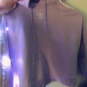 Lavender adidas hoodie